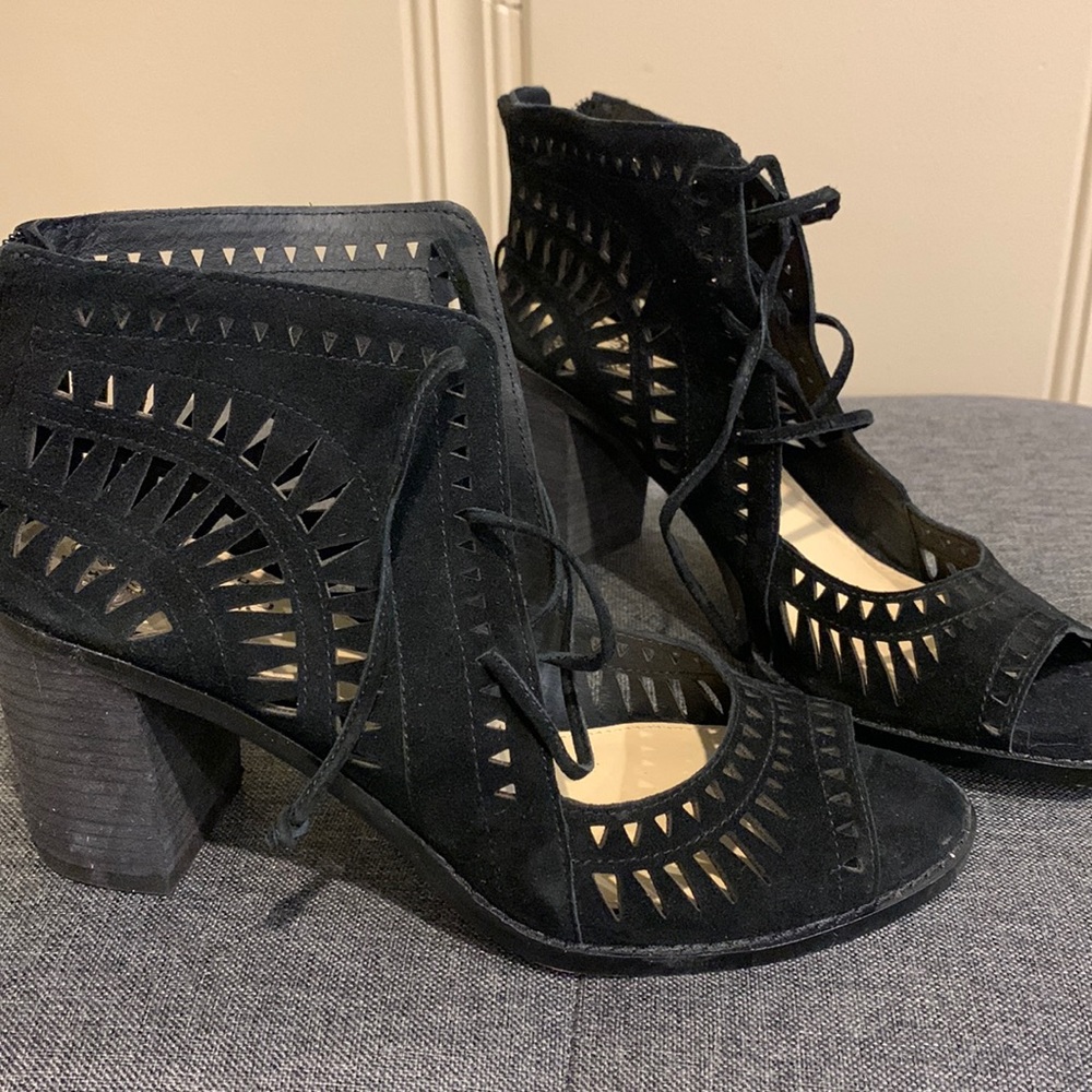 Vince Camuto Lace Up Heels